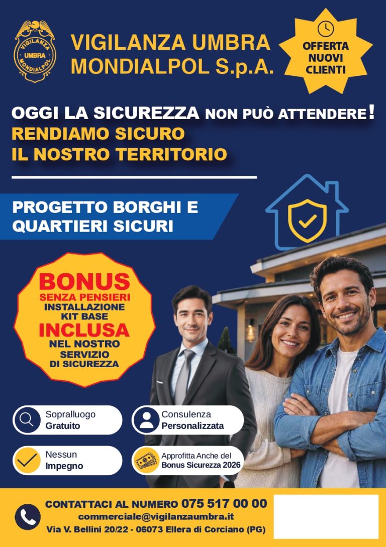 Nuovi Clienti: Borghi e Quartieri Sicuri